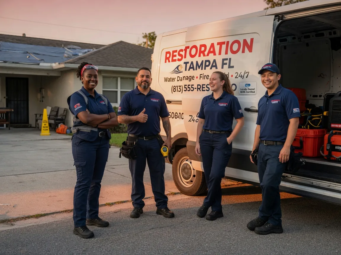 Water Damage Restoration company in Courtland, MS